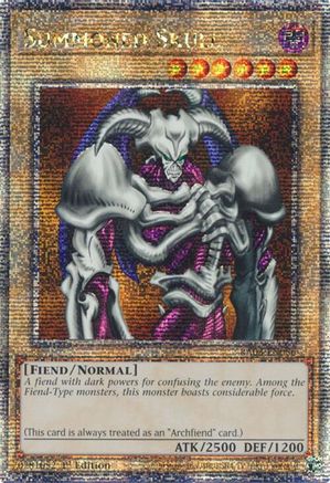 Summoned Skull (Quarter Century Secret Rare) (RA03-EN086) - Quarter Century Bonanza 1st Edition Quarter Century Bonanza Yugioh Single Squirtle Squad Card Shop.