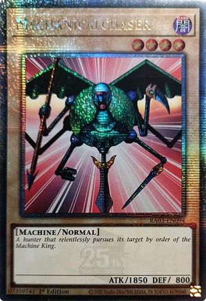 Mechanicalchaser (Quarter Century Secret Rare) (RA03-EN094) - Quarter Century Bonanza 1st Edition Quarter Century Bonanza Yugioh Single Squirtle Squad Card Shop.