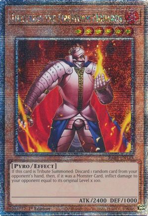 Thestalos the Firestorm Monarch (Quarter Century Secret Rare) (RA03-EN143) - Quarter Century Bonanza 1st Edition Quarter Century Bonanza Yugioh Single Squirtle Squad Card Shop.