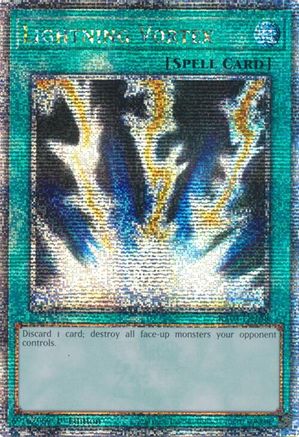Lightning Vortex (Quarter Century Secret Rare) (RA03-EN148) - Quarter Century Bonanza 1st Edition Quarter Century Bonanza Yugioh Single Squirtle Squad Card Shop.