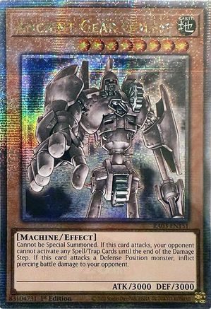 Ancient Gear Golem (Quarter Century Secret Rare) (RA03-EN151) - Quarter Century Bonanza 1st Edition Quarter Century Bonanza Yugioh Single Squirtle Squad Card Shop.