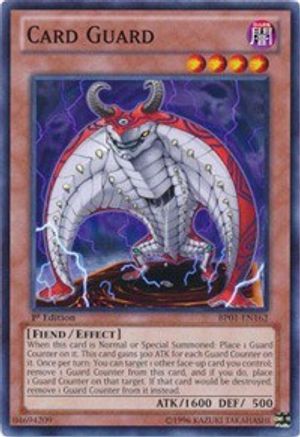 Card Guard (BP01-EN162) - Battle Pack: Epic Dawn 1st Edition Battle Pack: Epic Dawn Yugioh Single Squirtle Squad Card Shop.