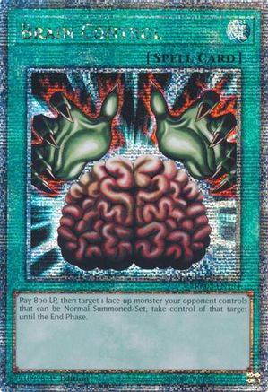 Brain Control (Quarter Century Secret Rare) (RA03-EN154) - Quarter Century Bonanza 1st Edition Quarter Century Bonanza Yugioh Single Squirtle Squad Card Shop.