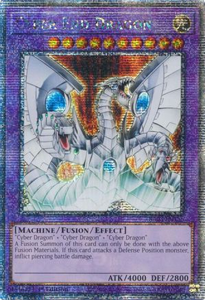 Cyber End Dragon (Quarter Century Secret Rare) (RA03-EN156) - Quarter Century Bonanza 1st Edition Quarter Century Bonanza Yugioh Single Squirtle Squad Card Shop.