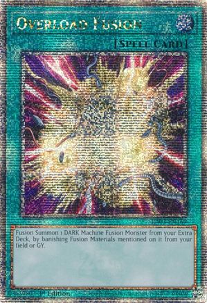 Overload Fusion (Quarter Century Secret Rare) (RA03-EN169) - Quarter Century Bonanza 1st Edition Quarter Century Bonanza Yugioh Single Squirtle Squad Card Shop.