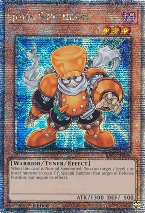 Junk Synchron (Quarter Century Secret Rare) (RA03-EN199) - Quarter Century Bonanza 1st Edition Quarter Century Bonanza Yugioh Single Squirtle Squad Card Shop.