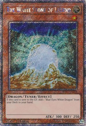 The White Stone of Legend (Platinum Secret Rare) (RA03-EN208) - Quarter Century Bonanza 1st Edition Quarter Century Bonanza Yugioh Single Squirtle Squad Card Shop.