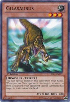 Gilasaurus (BP01-EN177) - Battle Pack: Epic Dawn Unlimited Battle Pack: Epic Dawn Yugioh Single Squirtle Squad Card Shop.