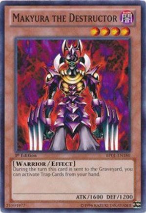 Makyura the Destructor (BP01-EN180) - Battle Pack: Epic Dawn 1st Edition Battle Pack: Epic Dawn Yugioh Single Squirtle Squad Card Shop.
