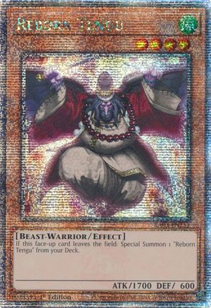 Reborn Tengu (Quarter Century Secret Rare) (RA03-EN251) - Quarter Century Bonanza 1st Edition Quarter Century Bonanza Yugioh Single Squirtle Squad Card Shop.