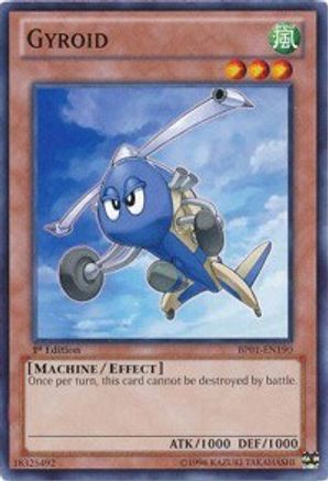 Gyroid (BP01-EN190) - Battle Pack: Epic Dawn 1st Edition Battle Pack: Epic Dawn Yugioh Single Squirtle Squad Card Shop.