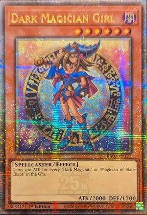 Dark Magician Girl (Quarter Century Secret Rare) (B) (RA03-EN123) - Quarter Century Bonanza 1st Edition Quarter Century Bonanza Yugioh Single Squirtle Squad Card Shop.