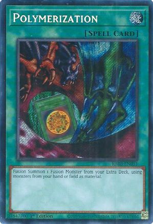 Polymerization (A) (Alternate Art) (Secret Rare) (RA03-EN051) - Quarter Century Bonanza 1st Edition Quarter Century Bonanza Yugioh Single Squirtle Squad Card Shop.
