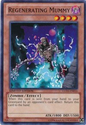 Regenerating Mummy (GLD5-EN016) - Gold Series: Haunted Mine Limited Gold Series: Haunted Mine Yugioh Single Squirtle Squad Card Shop.