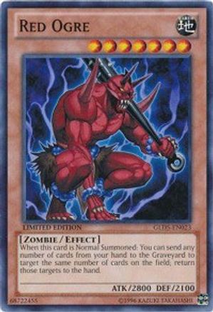 Red Ogre (GLD5-EN023) - Gold Series: Haunted Mine Limited Gold Series: Haunted Mine Yugioh Single Squirtle Squad Card Shop.