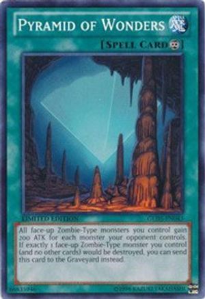 Pyramid of Wonders (GLD5-EN043) - Gold Series: Haunted Mine Limited Gold Series: Haunted Mine Yugioh Single Squirtle Squad Card Shop.