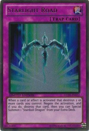 Starlight Road (GLD5-EN052) - Gold Series: Haunted Mine Limited Gold Series: Haunted Mine Yugioh Single Squirtle Squad Card Shop.
