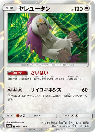 Oranguru - 027/SM-P (027/SM-P) - SMP Sun Moon Promos Holofoil SM-P: Sun & Moon Promos Pokemon Japanese Single Squirtle Squad Card Shop.