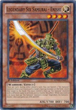 Legendary Six Samurai - Enishi (SDWA-EN017) - Structure Deck: Samurai Warlords 1st Edition Structure Deck: Samurai Warlords Yugioh Single Squirtle Squad Card Shop.