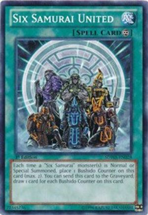 Six Samurai United (SDWA-EN028) - Structure Deck: Samurai Warlords 1st Edition Structure Deck: Samurai Warlords Yugioh Single Squirtle Squad Card Shop.