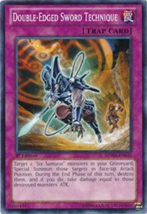 Double-Edged Sword Technique (SDWA-EN035) - Structure Deck: Samurai Warlords 1st Edition Structure Deck: Samurai Warlords Yugioh Single Squirtle Squad Card Shop.