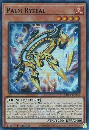 Palm Ryzeal (SR) (CRBR-EN005) - Crossover Breakers 1st Edition Crossover Breakers Yugioh Single Squirtle Squad Card Shop.