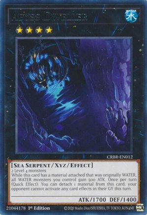 Abyss Dweller (CRBR-EN012) - Crossover Breakers 1st Edition Crossover Breakers Yugioh Single Squirtle Squad Card Shop.
