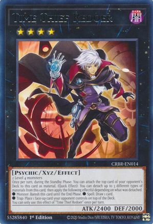 Time Thief Redoer (CRBR-EN014) - Crossover Breakers 1st Edition Crossover Breakers Yugioh Single Squirtle Squad Card Shop.