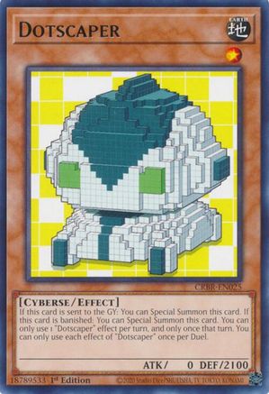 Dotscaper (CRBR-EN025) - Crossover Breakers 1st Edition Crossover Breakers Yugioh Single Squirtle Squad Card Shop.