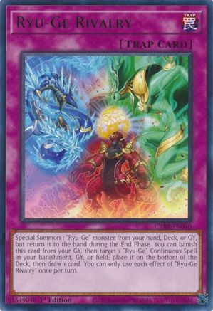 Ryu-Ge Rivalry (CRBR-EN040) - Crossover Breakers 1st Edition Crossover Breakers Yugioh Single Squirtle Squad Card Shop.
