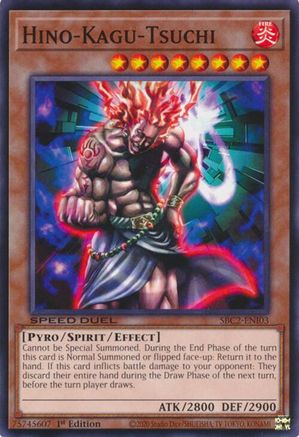 Hino-Kagu-Tsuchi (SBC2-ENI03) - Speed Duel: Battle City Finals 1st Edition Speed Duel: Battle City Finals Yugioh Single Squirtle Squad Card Shop.