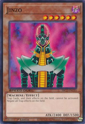 Jinzo (SBC2-ENC03) - Speed Duel: Battle City Finals 1st Edition Speed Duel: Battle City Finals Yugioh Single Squirtle Squad Card Shop.
