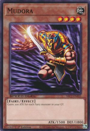 Mudora (SBC2-ENF05) - Speed Duel: Battle City Finals 1st Edition Speed Duel: Battle City Finals Yugioh Single Squirtle Squad Card Shop.