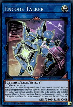 Encode Talker (SR) (CRBR-EN058) - Crossover Breakers 1st Edition Crossover Breakers Yugioh Single Squirtle Squad Card Shop.