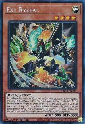 Ext Ryzeal (CR) (CRBR-EN004) - Crossover Breakers 1st Edition Crossover Breakers Yugioh Single Squirtle Squad Card Shop.