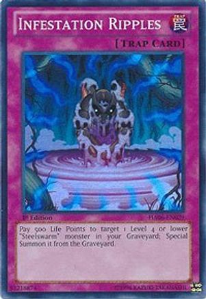 Infestation Ripples (HA06-EN029) - Hidden Arsenal 6: Omega Xyz Unlimited Hidden Arsenal 6: Omega Xyz Yugioh Single Squirtle Squad Card Shop.