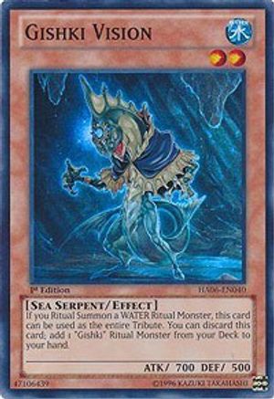 Gishki Vision (HA06-EN040) - Hidden Arsenal 6: Omega Xyz Unlimited Hidden Arsenal 6: Omega Xyz Yugioh Single Squirtle Squad Card Shop.