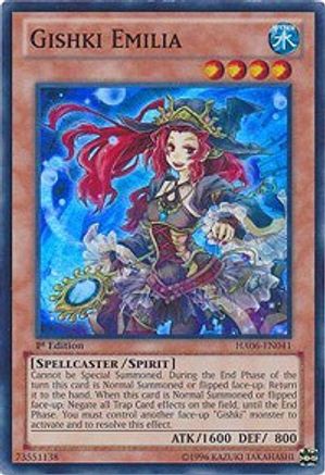 Gishki Emilia (HA06-EN041) - Hidden Arsenal 6: Omega Xyz 1st Edition Hidden Arsenal 6: Omega Xyz Yugioh Single Squirtle Squad Card Shop.