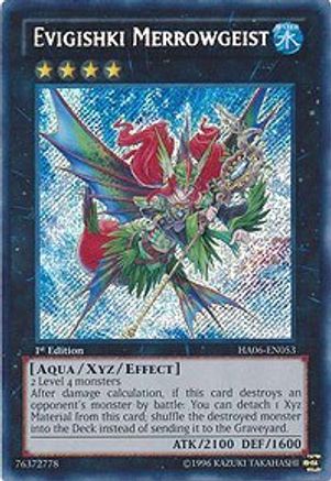 Evigishki Merrowgeist (HA06-EN053) - Hidden Arsenal 6: Omega Xyz 1st Edition Hidden Arsenal 6: Omega Xyz Yugioh Single Squirtle Squad Card Shop.