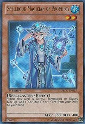Spellbook Magician of Prophecy (REDU-EN015) - Return of the Duelist 1st Edition Return of the Duelist Yugioh Single Squirtle Squad Card Shop.