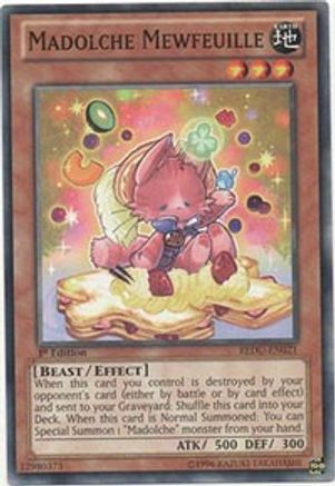 Madolche Mewfeuille (REDU-EN021) - Return of the Duelist Unlimited Return of the Duelist Yugioh Single Squirtle Squad Card Shop.