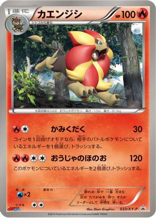 Pyroar - 033/XY-P (033/XY-P) - XYP XY Promos XY-P: XY Promos Pokemon Japanese Single Squirtle Squad Card Shop.