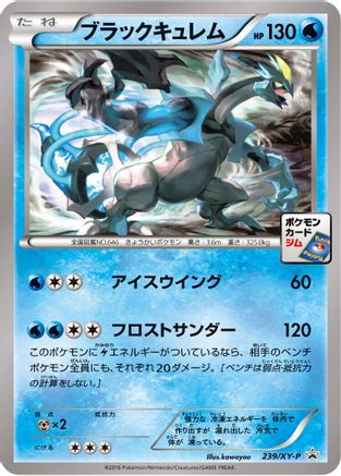 Black Kyurem - 239/XY-P (239/XY-P) - XYP XY Promos XY-P: XY Promos Pokemon Japanese Single Squirtle Squad Card Shop.
