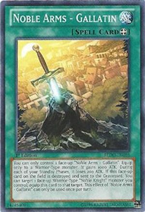 Noble Arms - Gallatin (REDU-EN086) - Return of the Duelist 1st Edition Return of the Duelist Yugioh Single Squirtle Squad Card Shop.