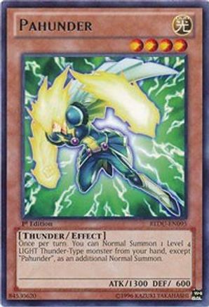 Pahunder (REDU-EN095) - Return of the Duelist 1st Edition Return of the Duelist Yugioh Single Squirtle Squad Card Shop.