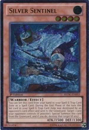 Silver Sentinel (UTR) (REDU-EN033) - Return of the Duelist 1st Edition Return of the Duelist Yugioh Single Squirtle Squad Card Shop.