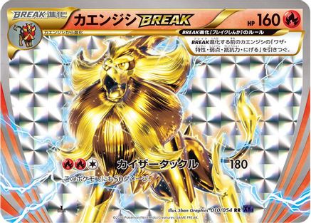 Pyroar BREAK (010/054) - XY11Bb FeverBurst Fighter Unlimited Holofoil XY11-Bb: Fever-Burst Fighter Pokemon Japanese Single Squirtle Squad Card Shop.