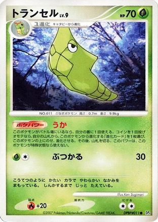 Metapod - DP4 Dawn Dash Unlimited DP4: Dawn Dash Pokemon Japanese Single Squirtle Squad Card Shop.