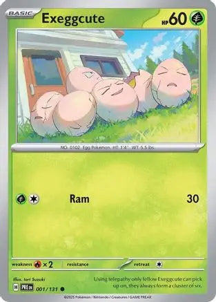 Exeggcute 001 SV Prismatic Evolutions - Common