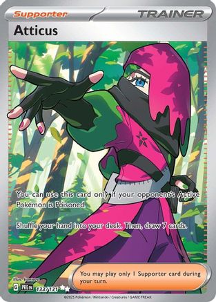 Atticus 133 (H) - Prismatic Evolutions - UR